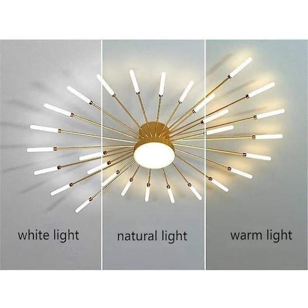 128cm Enkelt Design Loftlamper Metal Led Nordisk Stil