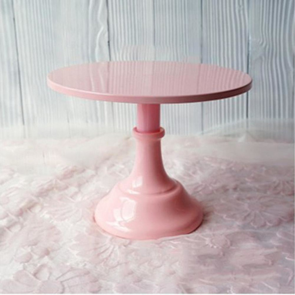 Metallinen kakkuteline pyöreä jalusta jälkiruokateline cupcake-näyttöteline tarjotin syntymäpäiville häihin (haoyi-yuhao
