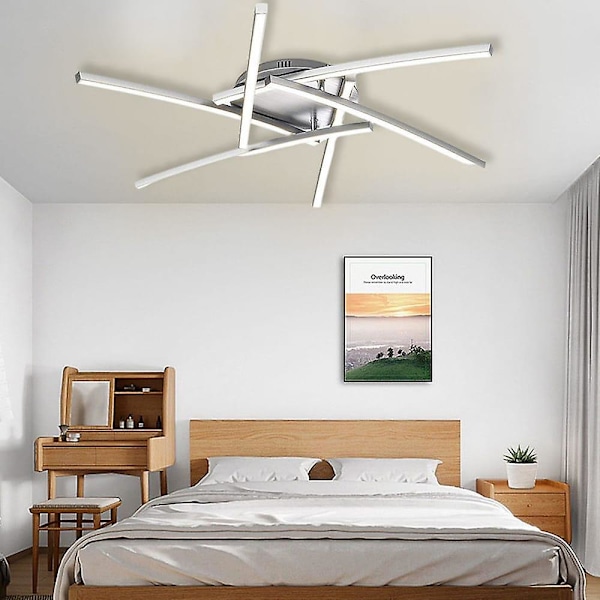 LED Loftlampe Moderne 6-lys Stue Soveværelse Studieværelse