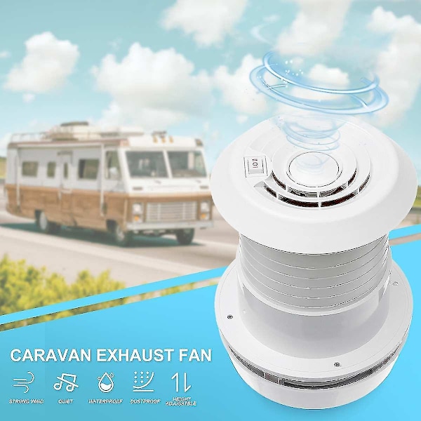 12V Stille Takvifte RV Energibesparende Bobilvifte
