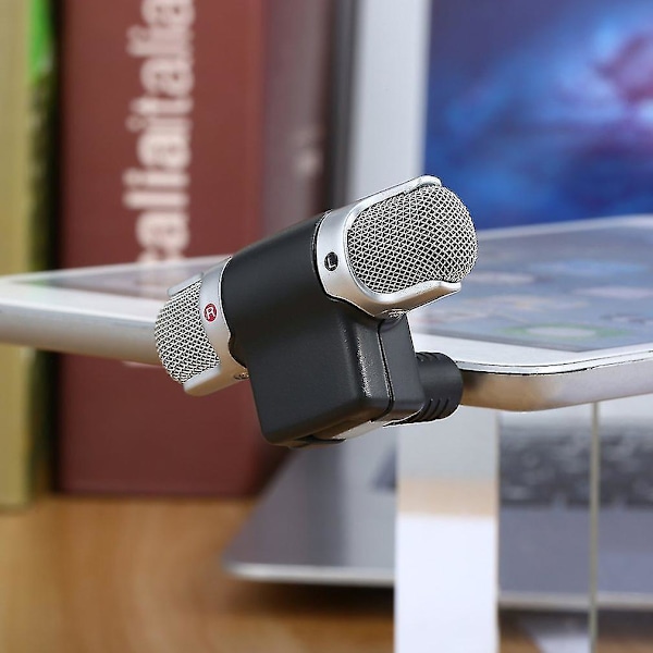Mini Digitaalinen Stereo Mikrofoni 3.5mm Liitäntä PC Kannettava