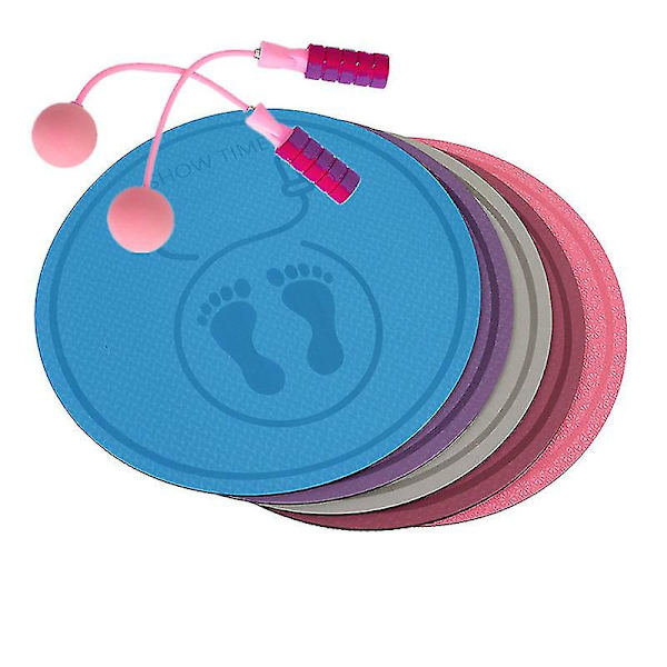 Yogamatte, Hoppestøtte (1 stk, Rosa)