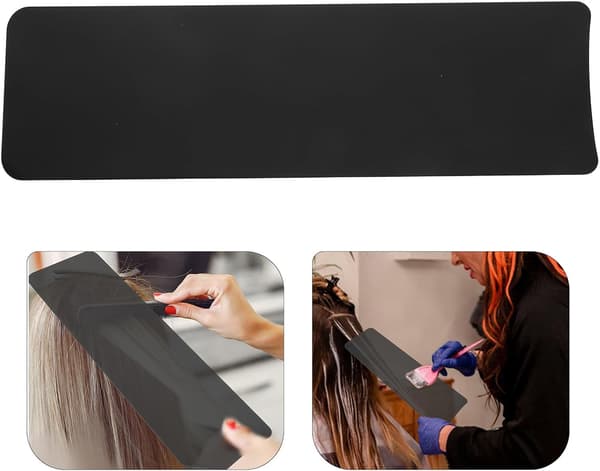 Frisørfarvebræt Hårfarve Highlights Letvægts Hårfarvebræt til Salonbehandling Sort