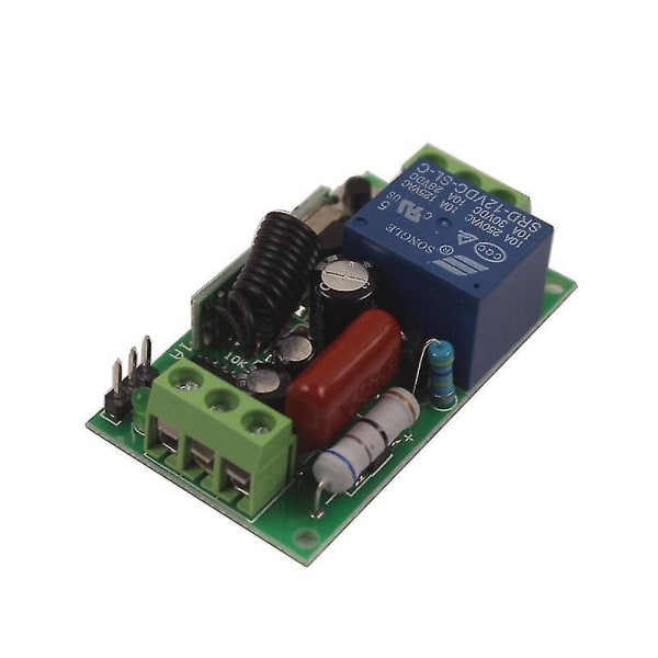 10a Fjernbetjeningsswitchmodul 433mhz Switch Led Lys Fan
