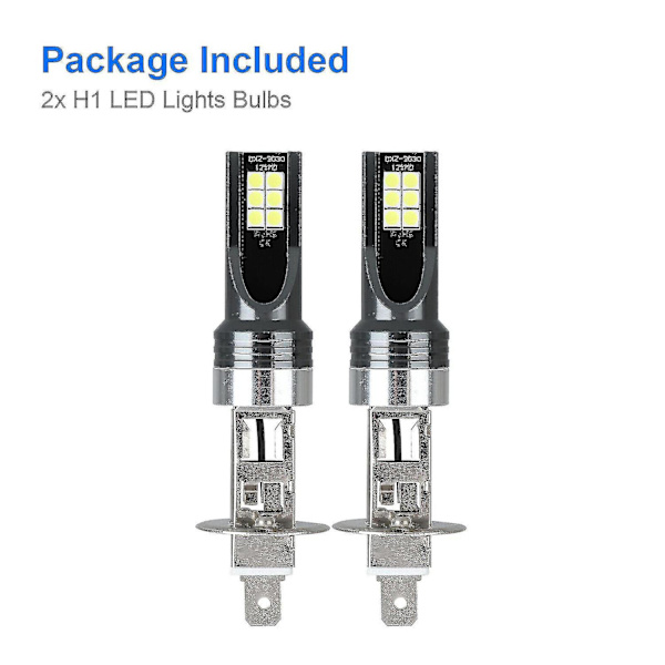 H1 LED-ajovalolamppujen muuntokitti 100W 14000lm 6500K