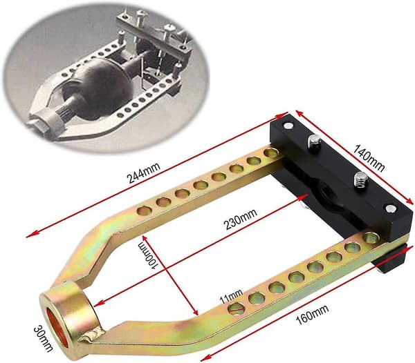 Universal CV-Led Remover Værktøj, Drivaksel Trækker, CV-Led Trækker