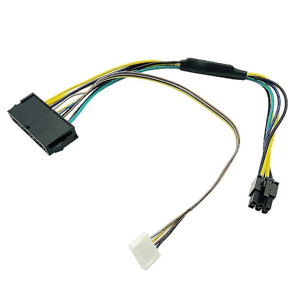 30 cm modulær strømforsyningskabel ATX 24-pin til 6-pin Mini