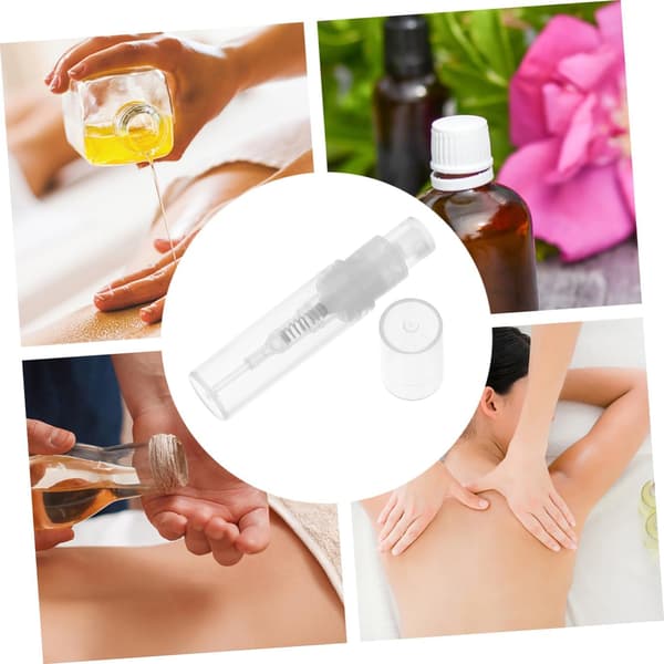 30 stk. 2 ml tomme parfumeflasker plastik spraybeholdere mini rejsedåser
