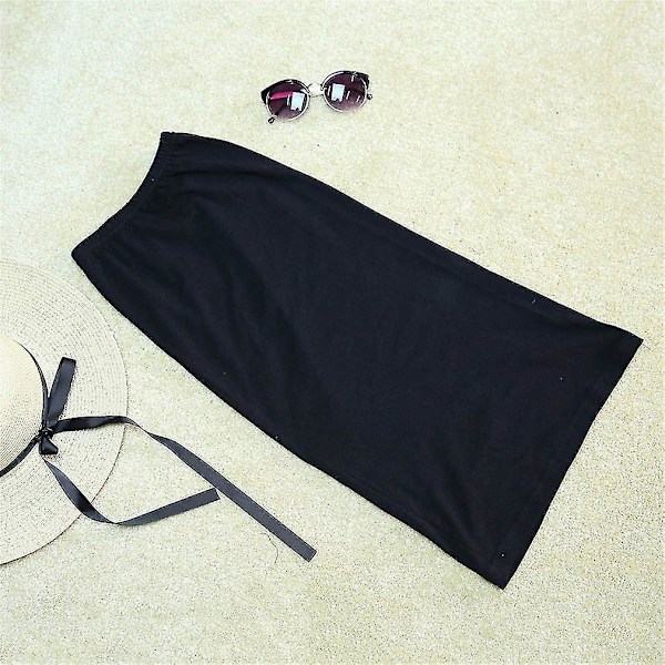 Elastisk Tubklänning, Mini, Axelbandslös, Stretch, Bodycon