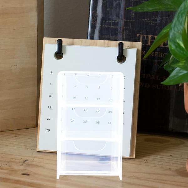 Skrivbordslåda Organizer Box Mångsidig förvaringslösning Akryl