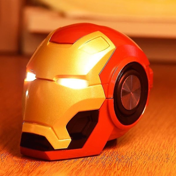 Langaton Bluetooth Iron Man -kaiutin Soundbar Bass