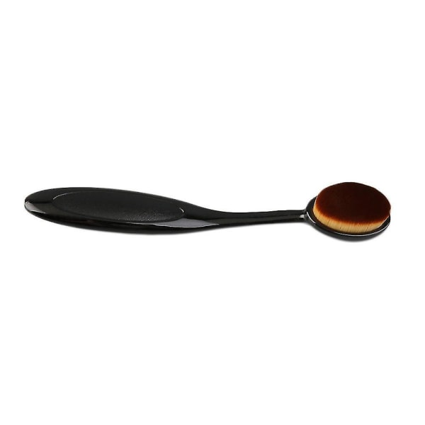 Tandborste Formad Face Foundation Power Oval Curve Borste