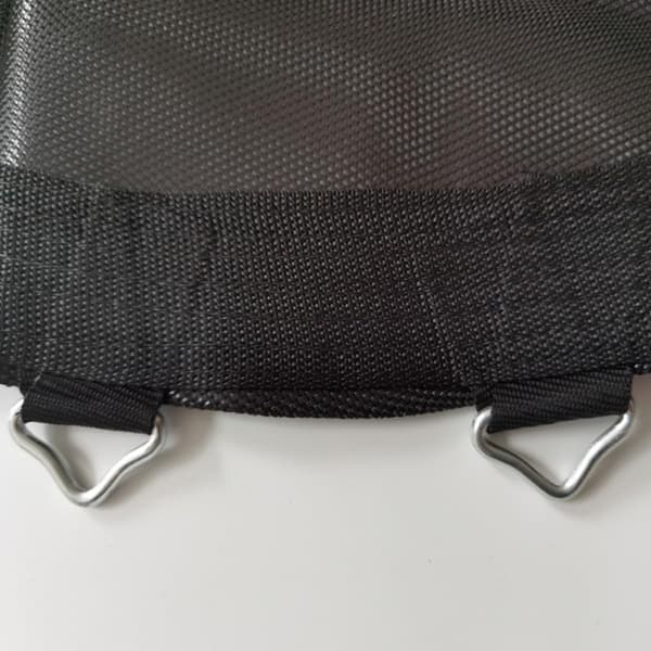 20 stk. Trampoline Trekantringer og Stroppespenner Sett, Stål Metall Festestropper
