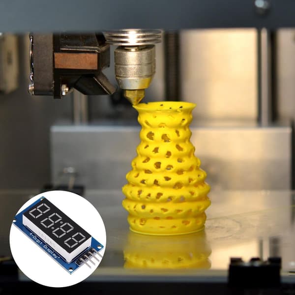Tm1637 Display desimal- og klokkepunktfunksjoner 4-sifrede 2 stk LED-segmentdisplaymoduler