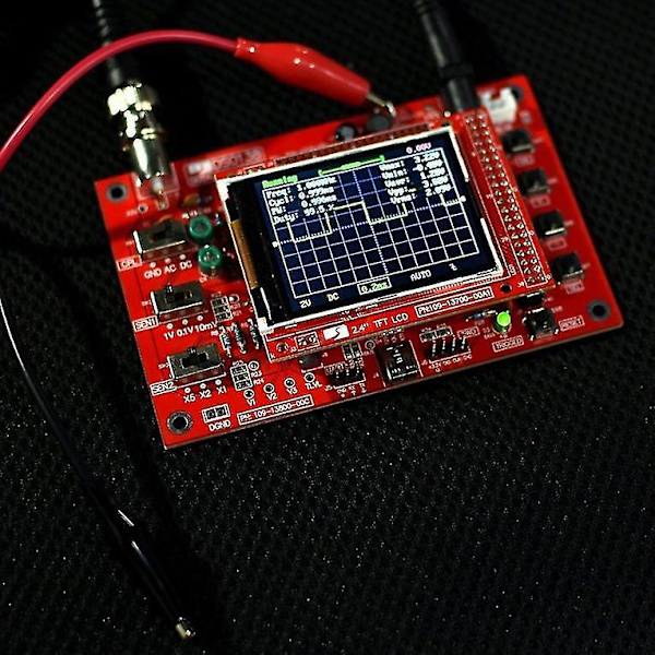 Dso138 2,4 Tums TFT Digital Oscilloskop Svetsat Kit-Fodral