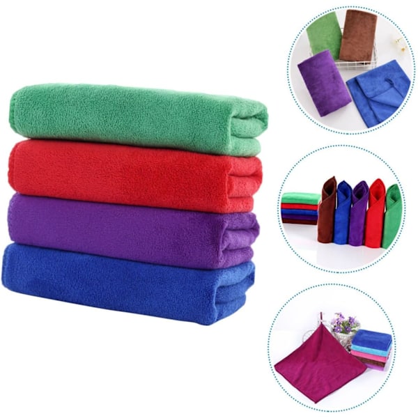 Mikrofiber Rengöringsdukar Set 4st Disktrasor för Kök Absorberande