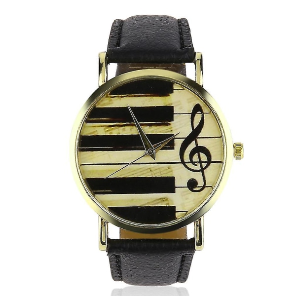 Piano Musikalsk notasjon Casual Quartz Retro Armbåndsur