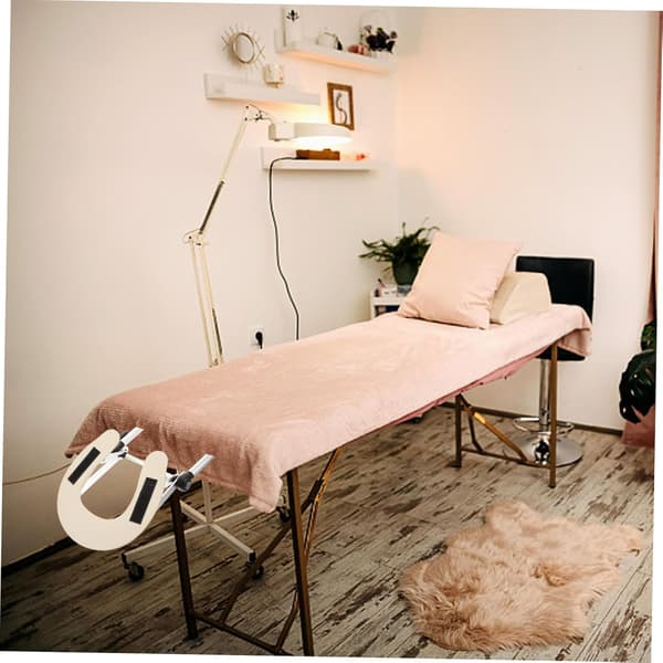 Ergonomisk massagebädd nackstöd kudde stödfäste skönhetsbords tillbehör