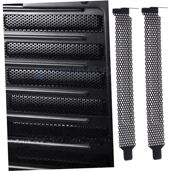Metal Mesh Computer Chassis Ventilation Blankplade Dækstøvdæksel til Computerkabinet Varmeafledning