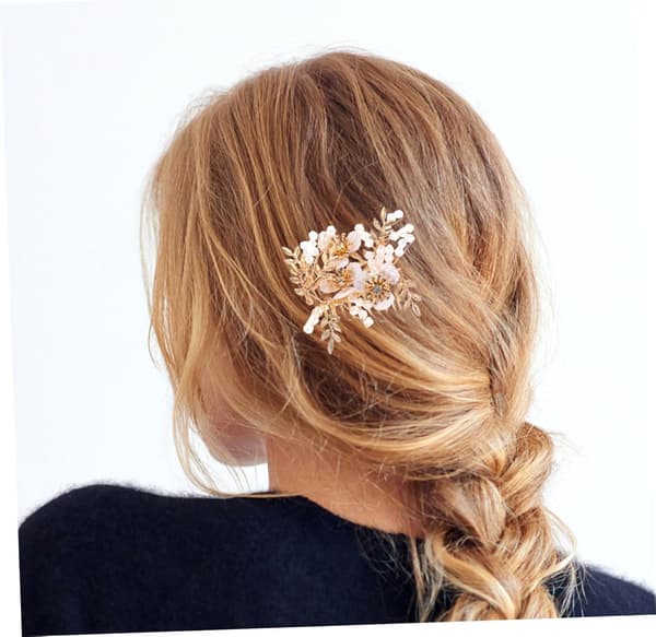 for kvinner Hanfu Hårtilbehør Rhinestone Hårkam Bryllupshodeplagg