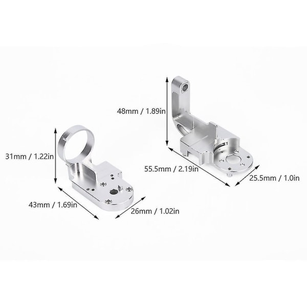 Standard Gimbal Yaw & Roll Arm Reparationskit för Phantom 3