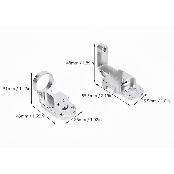 Standard Gimbal Yaw & Roll Arm Reparationskit til Phantom 3
