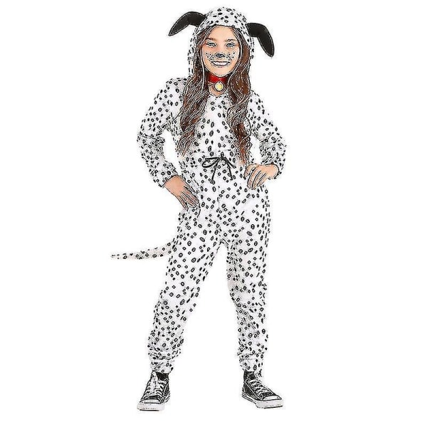 Dalmatiner kostume til plettet hund 100 110cm