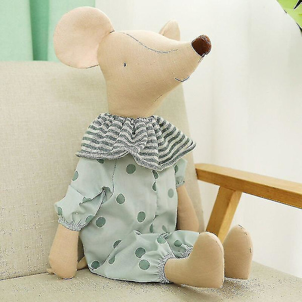 Barnas leketøy og søt sløyfe og sløyfe dukke bamse 65cm green