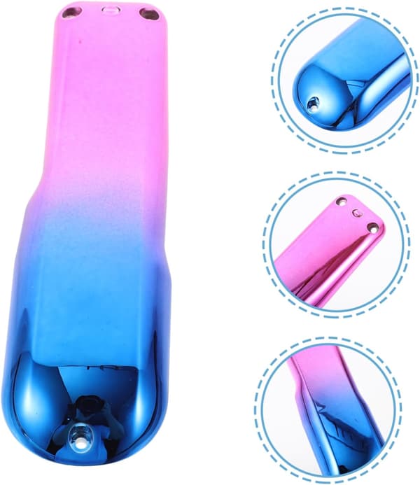 Hårtrimmerlokk Gradient Design Fasjonabelt Deksel Hjemmesalongbruk Sterkt Materiale