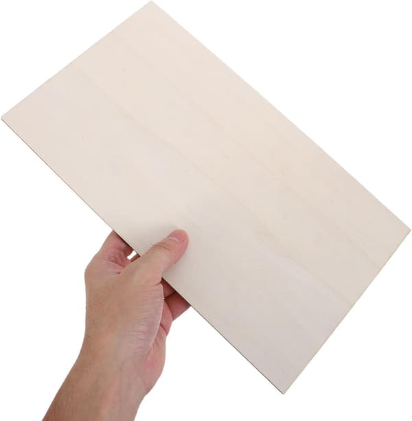 10 stk. ubehandlede trepaneler 170x300x3mm lindekryssfinerplater