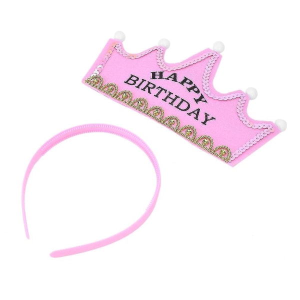 Ihana King Princess Kids -syntymäpäivän LED- cap