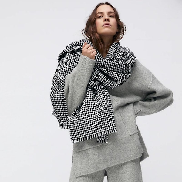 Faux Cashmere-sjal for menn og kvinner