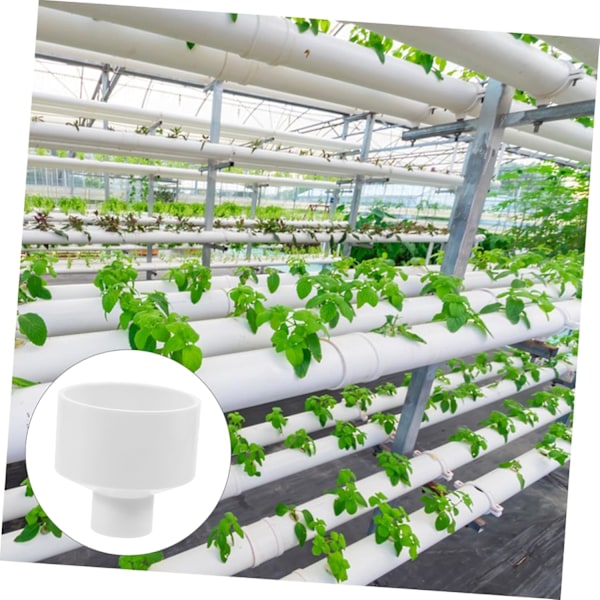 Vandrørsamlingsstykker PVC-adaptere til hydroponiske systemer, robuste og stilfulde