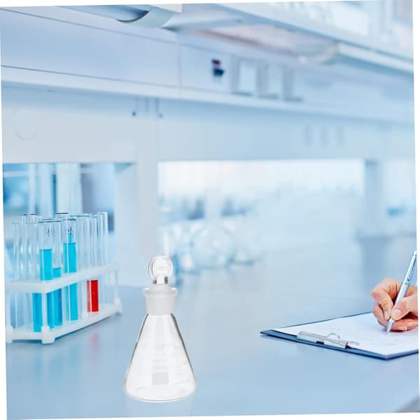 150 ml glassbeger Erlenmeyer-kolbe for eksperiment med presis skala og god forsegling
