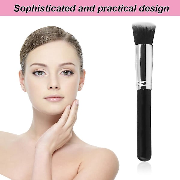 Professionell Snedd Flat Top Foundation Flytande Borste