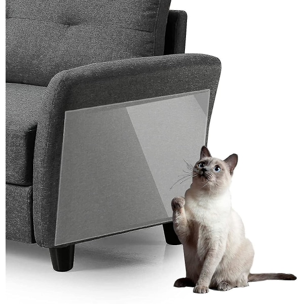 8 Cat Furniture Protector Stickers, Cat Scratch Protector, transparente møbler