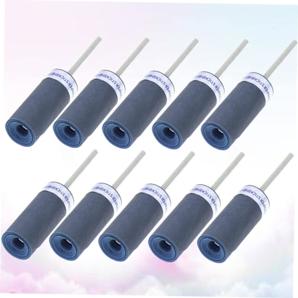 Poleringsslipstift 10 st Sandpapperspinnar för smycken 240 Korn Robust Material för Metallpolering