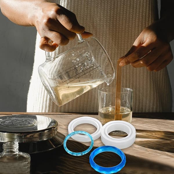 3 stk. DIY armbåndsform smykkehåndværk silikoneform til charms pynt til perlecharms