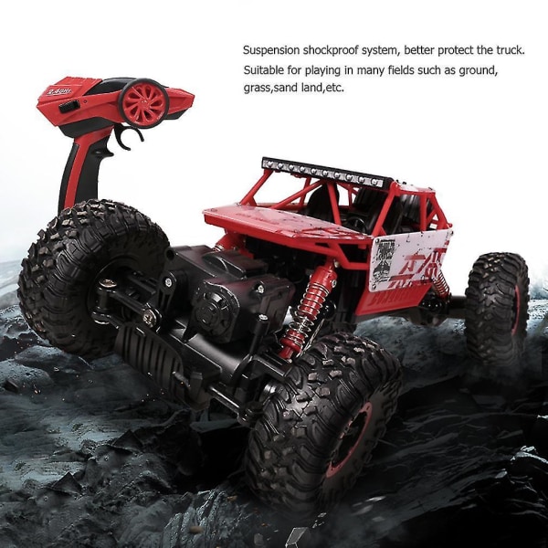 4WD Rock Crawlers -ajoneuvo, Bigfoot -kaukosäädin, maastoauto