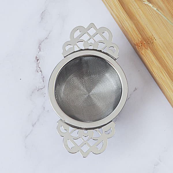 Teinfuser Let at Rengøre Rustfrit Stål med Elegant Blondekant Finmasket Tesigte og Alsidig Anvendelse
