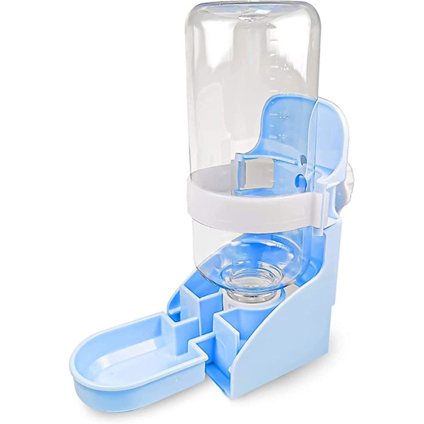 Dyrevannflaske, 500 ml, Burvanndispenser, Bærbar, For Hund, Katt, Kanin, Hamster, Smådyr