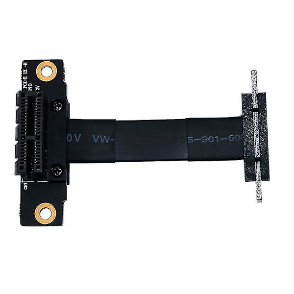 Pcie X1 Noustimekaapeli Kaksois 90 Asteen Oikea Kulma 3.0 X1