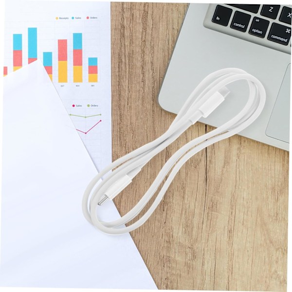 USB-C Opladerkabel 2-pak Hurtig Opladningskabel Type C til C Højhastigheds Telefonoplader Robust til Mobile Enheder