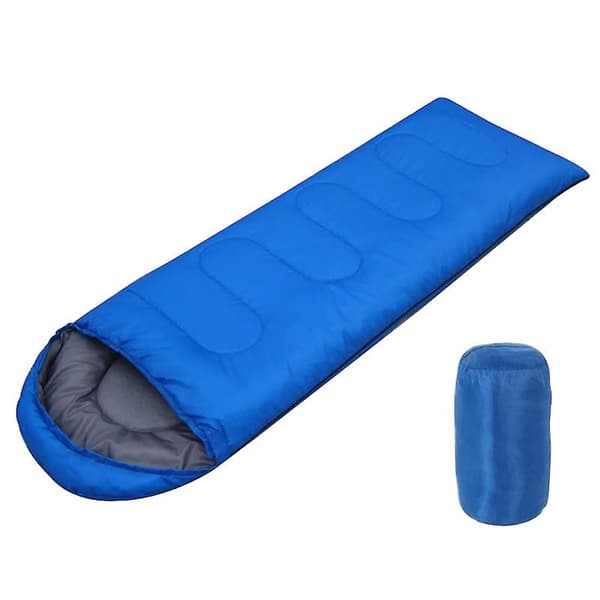 700g Campingsovepose + Reisepute med Kompresjonspose Kompakt
