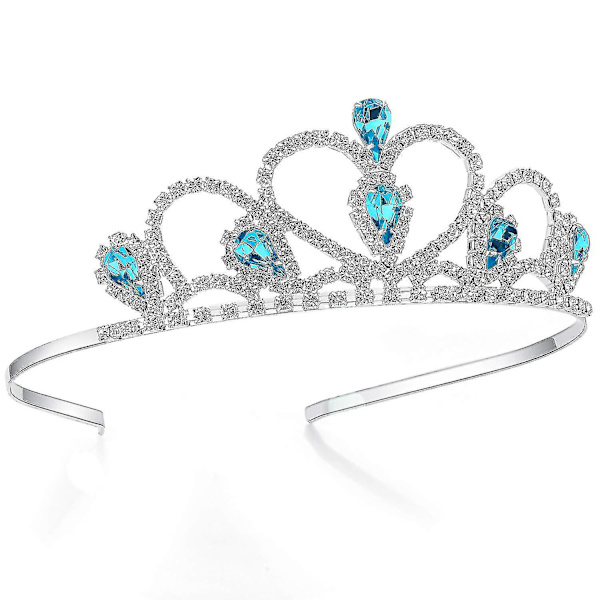 Smykker Rhinestone Hodeplagg Egnet For Jenter Prom Bursdagsfest