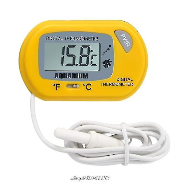 Akvarietermometer Digital LCD Vann Termometer