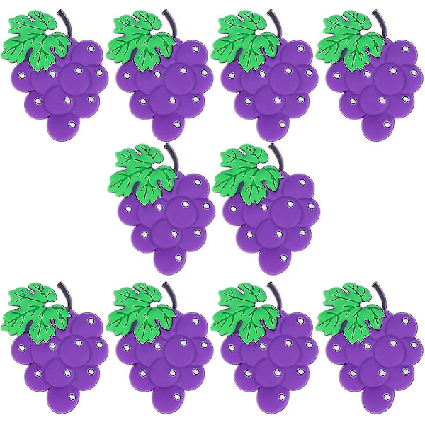 10 st Grapefrukt Kylskåpsmagneter Vittavla Klistermärke