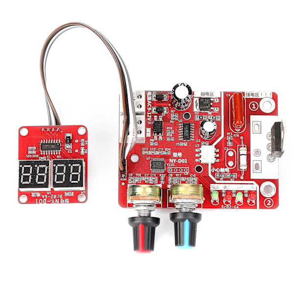 Punktsveisemaskin DIY Kontrollpanel Digitalt Display