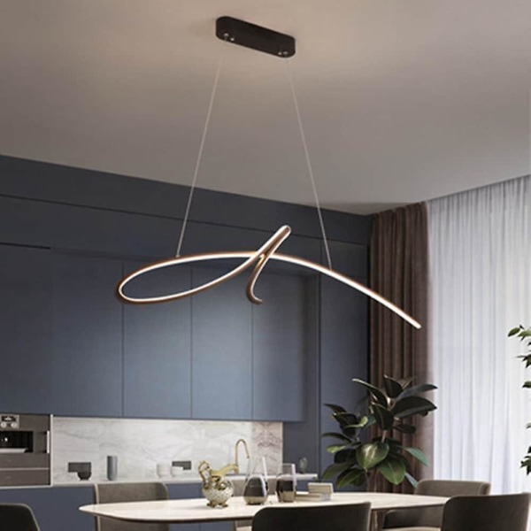 LED-pendellampe Moderne Øy Dimmbar 95cm Enkelt Lysekrone