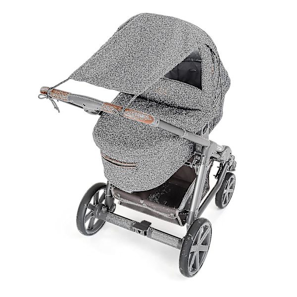 Solsejl til Barnevogn Justerbar Solbeskyttelse til Baby Bathgray1pcs